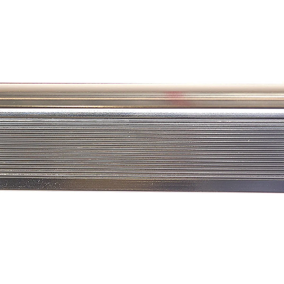 KANTU - Decor Borde Curvo Aluminio Brillante 12.5 mm x 240 cm