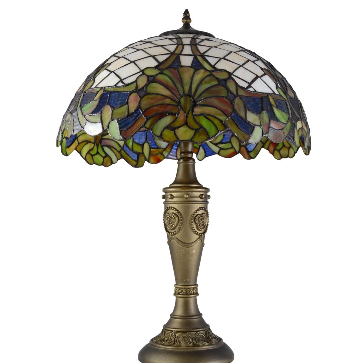 JUST HOME COLLECTION - Lámpara de Mesa Tiffany 40W