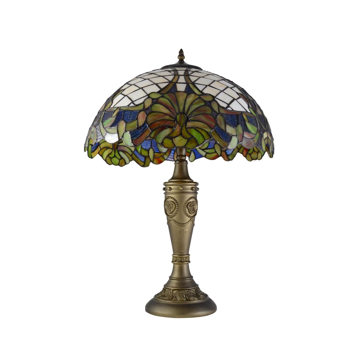 JUST HOME COLLECTION - Lámpara de Mesa Tiffany 40W