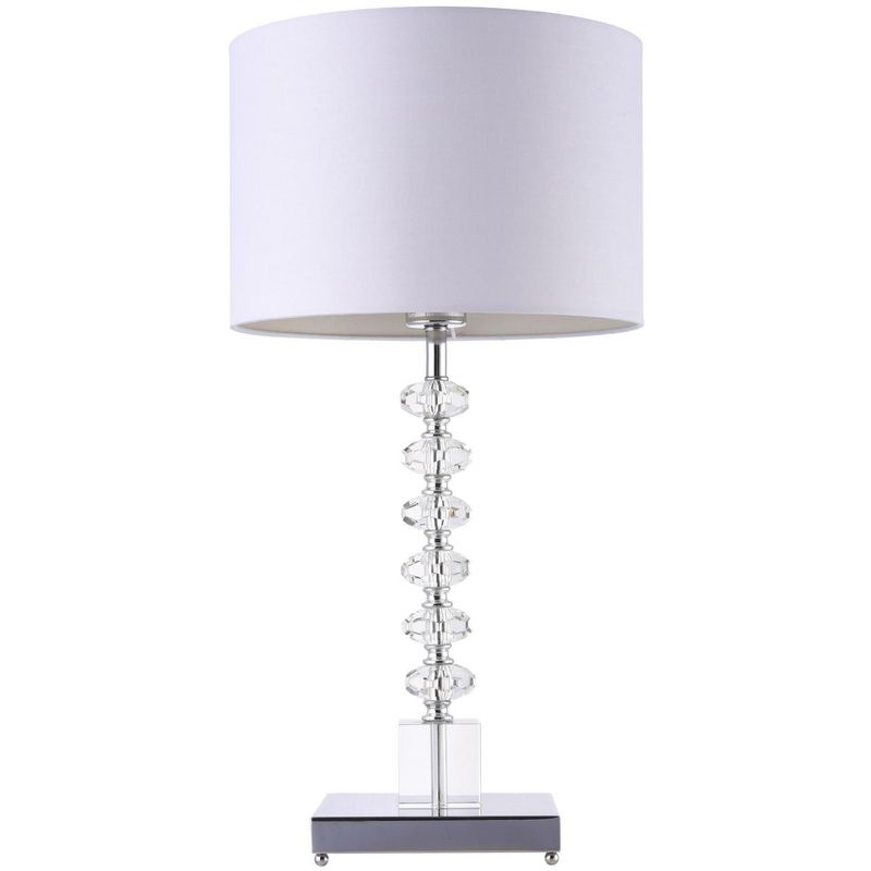 JUST HOME COLLECTION - Lámpara de Mesa Merida 1L E27 Blanco