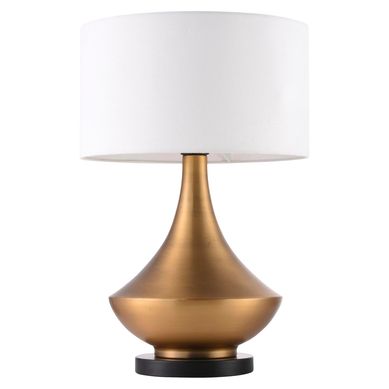 Lmpara de Mesa Toledo 1L E27 Blanco/ caf