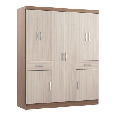 Ropero 8 Puertas 2 Cajones 150x47x181cm Pamplona