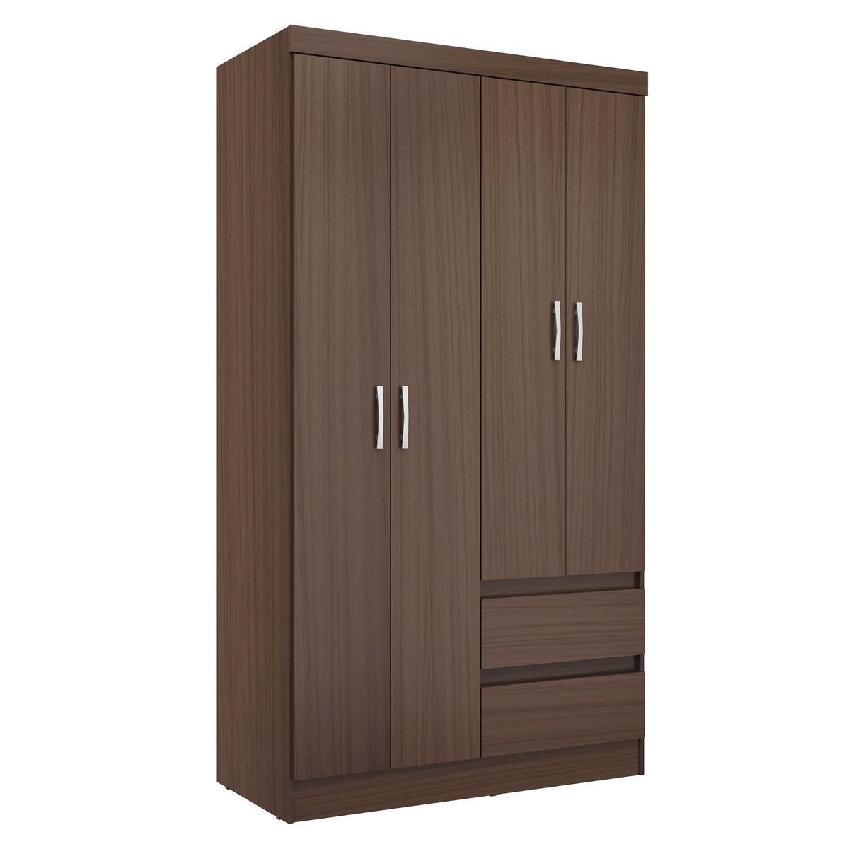 JUST HOME COLLECTION - Ropero 4 puertas 2 cajones Briones