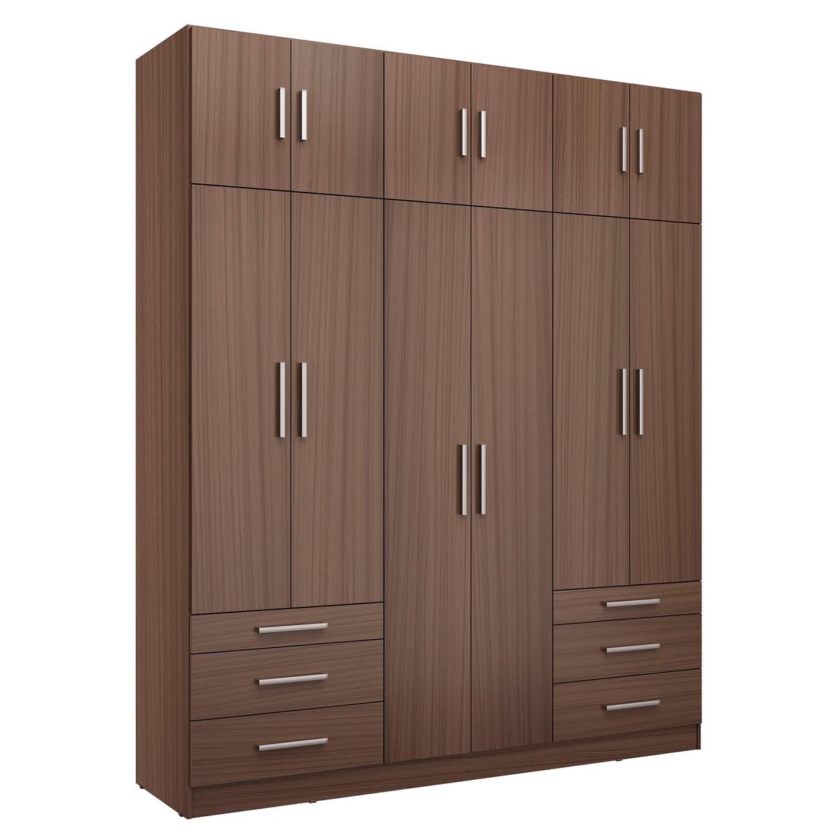 CASA BONITA - Ropero 12 puertas 6 cajones Toledo