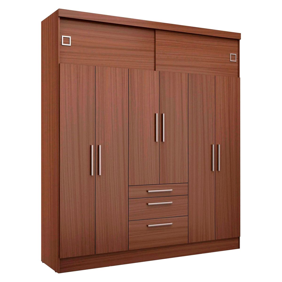 JUST HOME COLLECTION - Ropero 8 puertas 3 cajones Sevilla