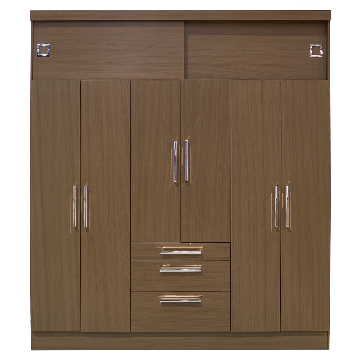 JUST HOME COLLECTION - Ropero 8 puertas 3 cajones Sevilla