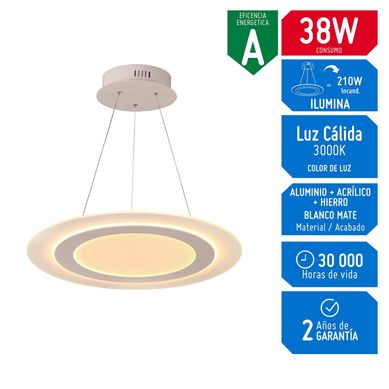 L�mpara Colgante Sky 220V