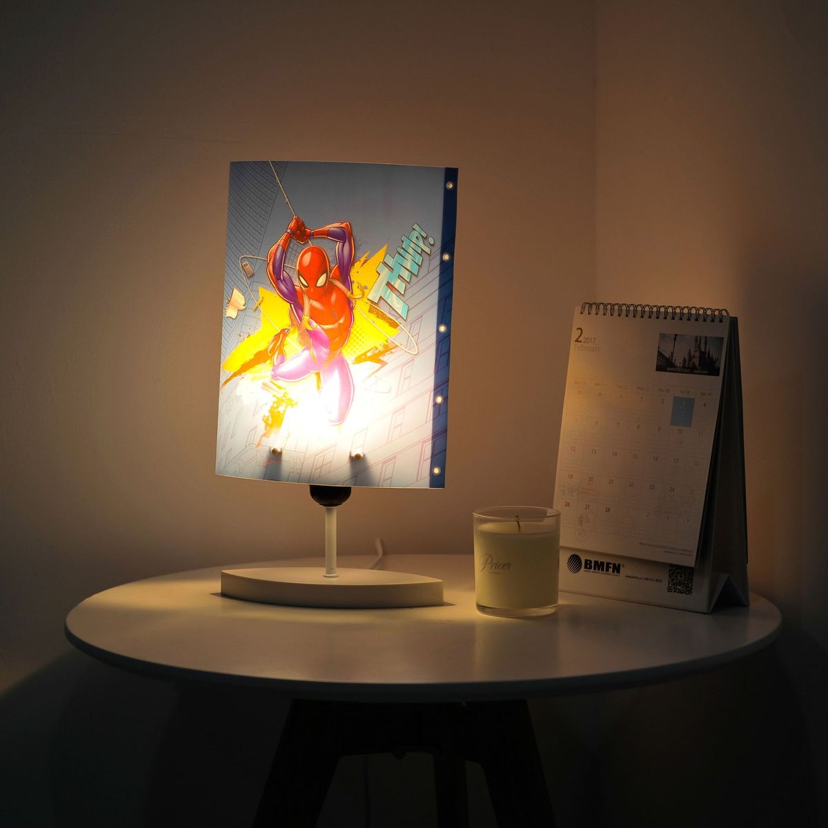 DISNEY - Lámpara de Mesa Spider 1L E27