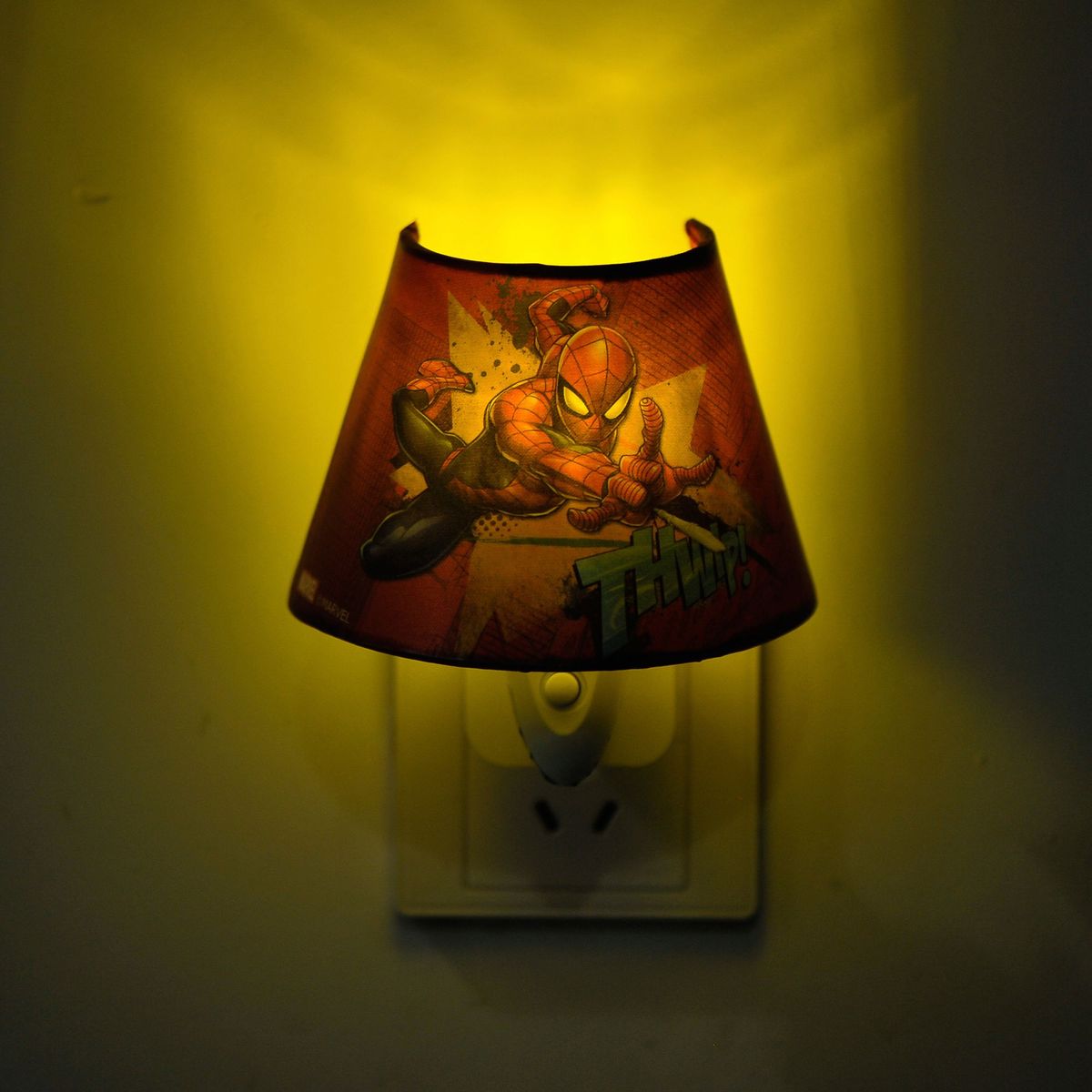 MARVEL - Lámpara de noche Spider LED