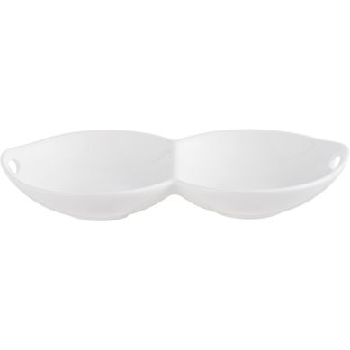 Plato Salsero Ring Blanco