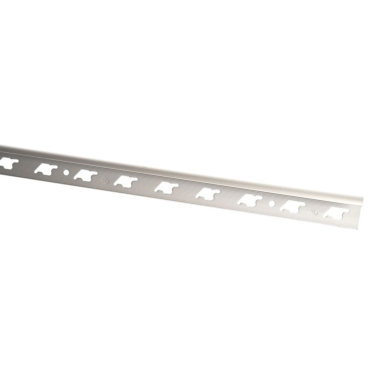  - Rodón de Aluminio Mate 8mm x 2.7m Plata