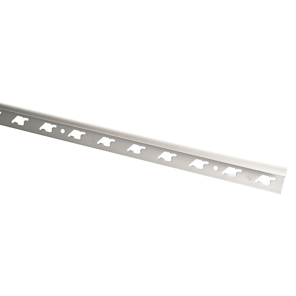 GENERICO - Rodón de Aluminio Mate 10mm x 2.7m Gris