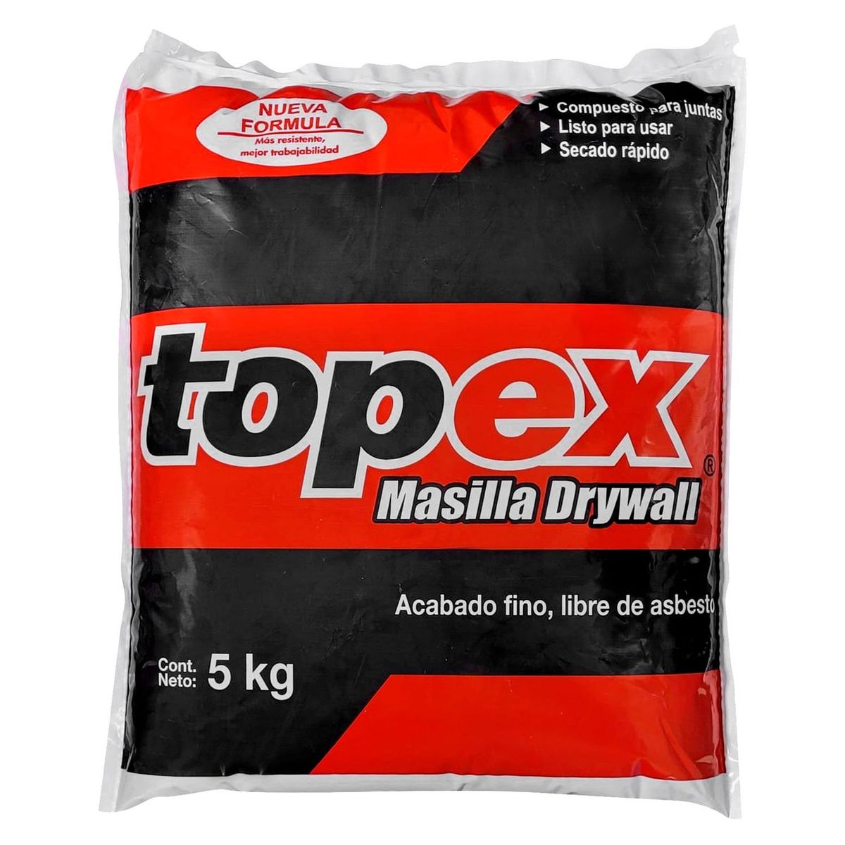 TOPEX - Masilla para Drywall Blanco 5kg
