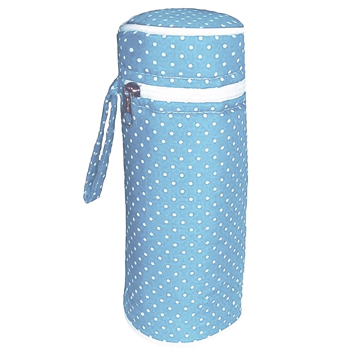 SWEETIE - Portabiberón Huellitas Celeste 22cm