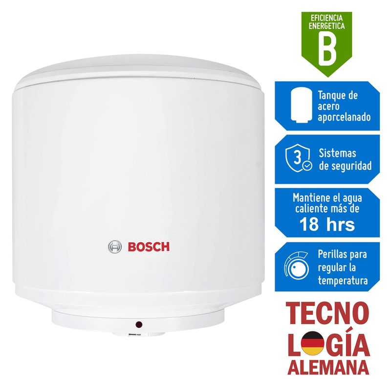 BOSCH - Terma Eléctrica Bosch Comfort 30L + Kit de Instalación