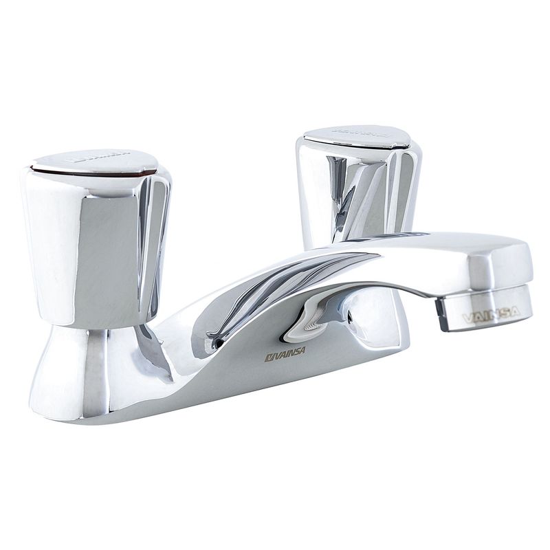 VAINSA - Llave de Lavatorio Mezcladora al Mueble Mares Aquarius 4"