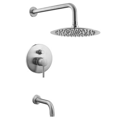 Mezcladora de Ducha Tina Inox V Steel