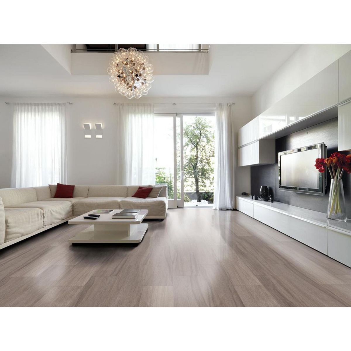 CICOGRES - Porcelanato Douglas Beige Gris 23x120cm 1.10m2