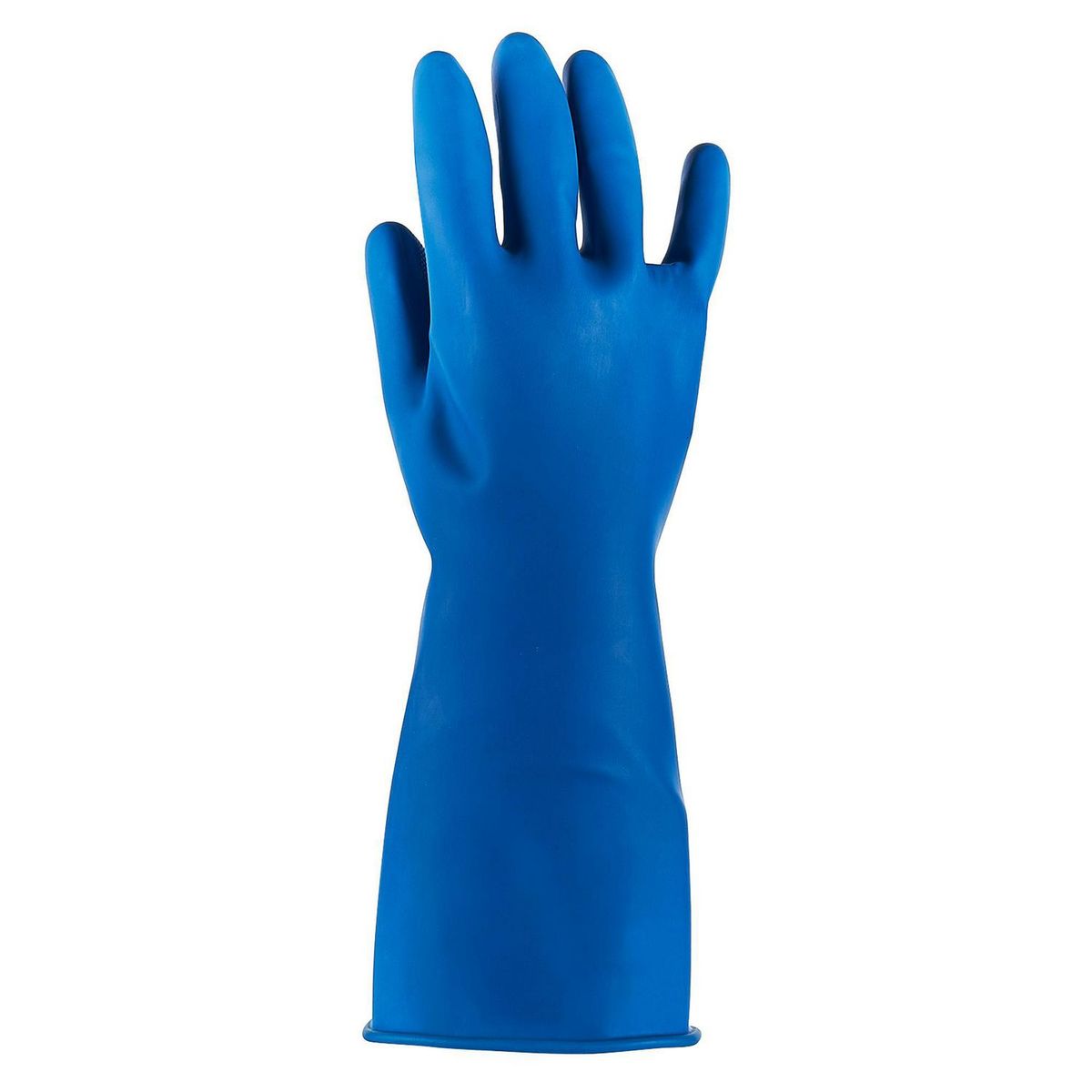 KLEINE WOLKE - Guantes de Lavandería Látex Talla L - Azul