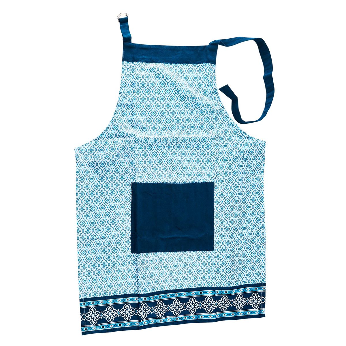 JUST HOME COLLECTION - Mandil Azul con Celeste 60x80cm