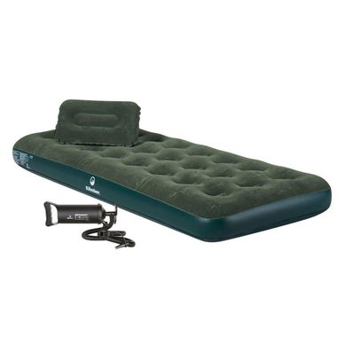 Combo Colchn 1 Plaza Klimber Verde + Almohada + Inflador