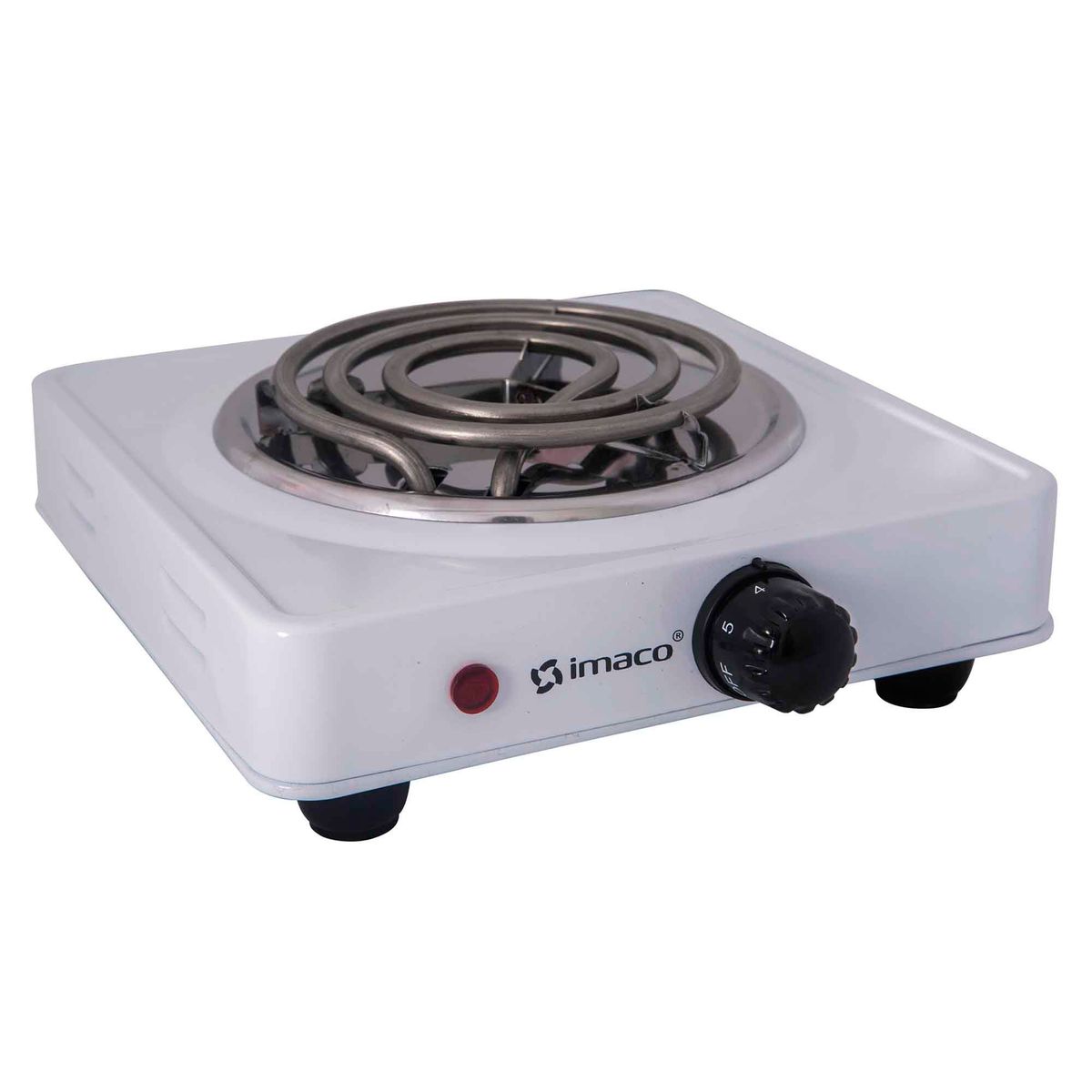 IMACO - Cocina de Mesa Imaco 1 Hornilla HP1000 Blanco