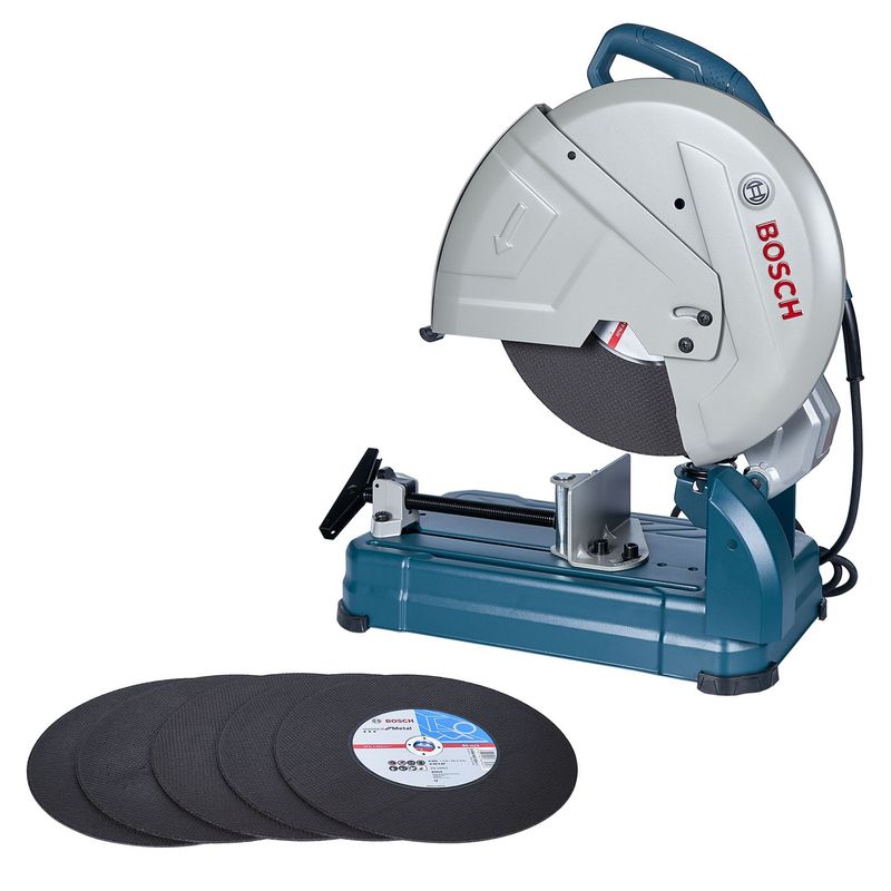 BOSCH - Tronzadora de Metales Eléctrica Bosch 14" 2400W 220V GCO 14-24  