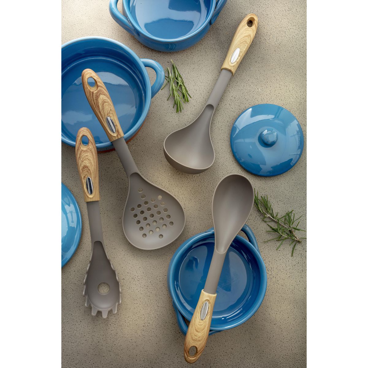 JUST HOME COLLECTION - Cucharón Sopa Madera