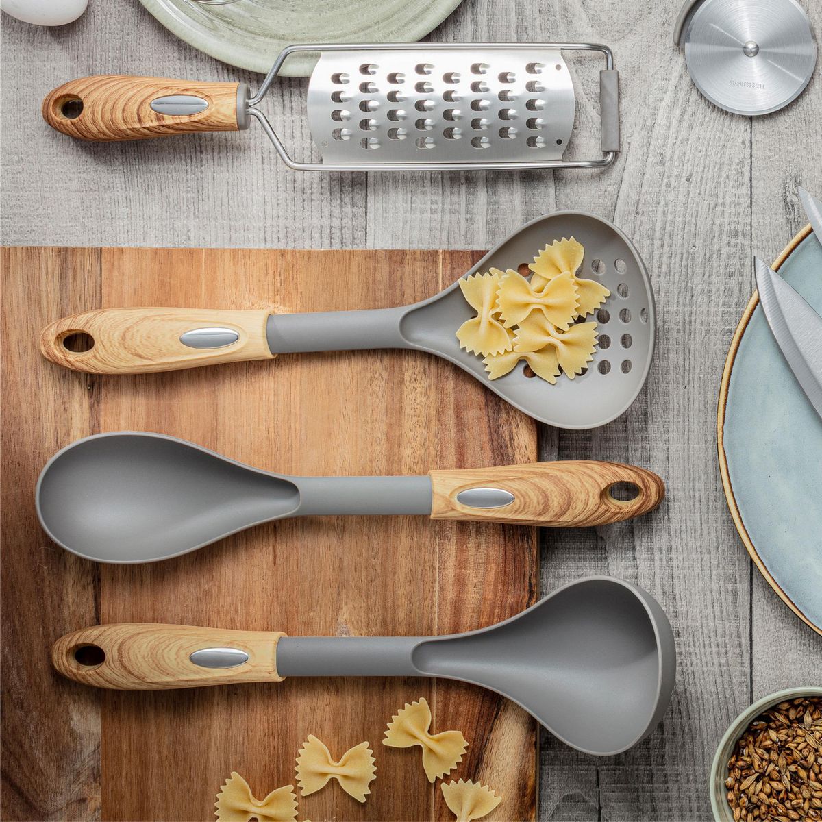 JUST HOME COLLECTION - Cuchara para Sopa Madera