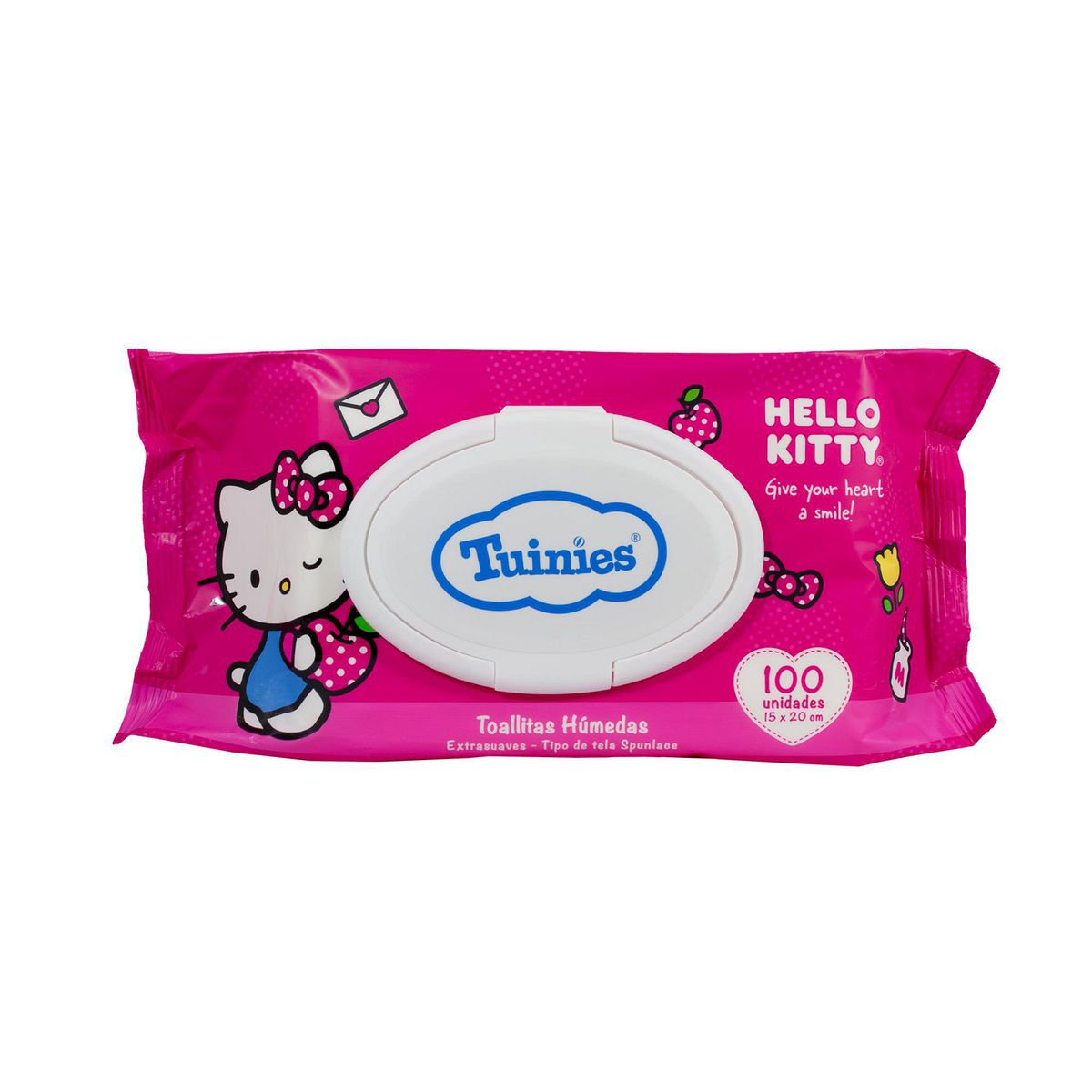 TUINIES - Toallas Húmedas Hello Kitty 100 unid.