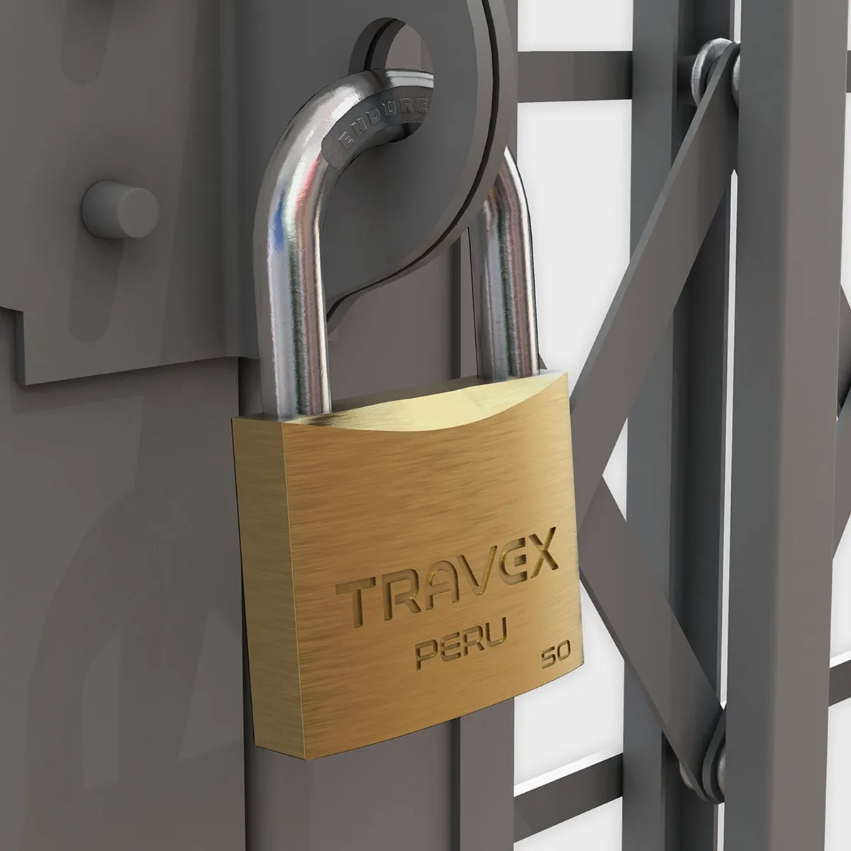 TRAVEX - Candado Megacanal Travex 50 mm