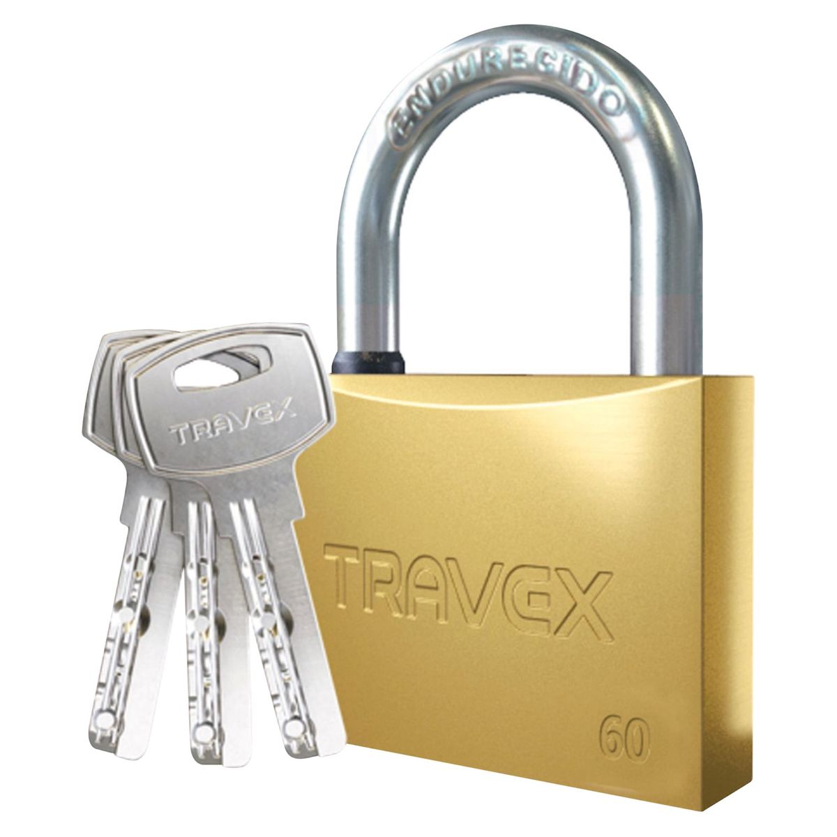 TRAVEX - Candado Megacanal Travex 60 mm