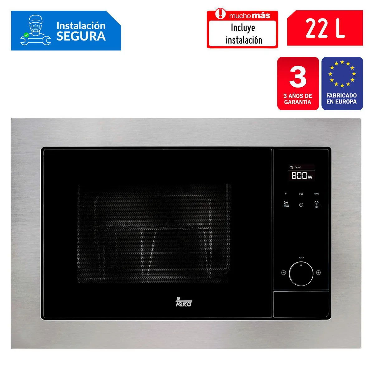 TEKA - Horno Microondas 20L MS 620 BIS