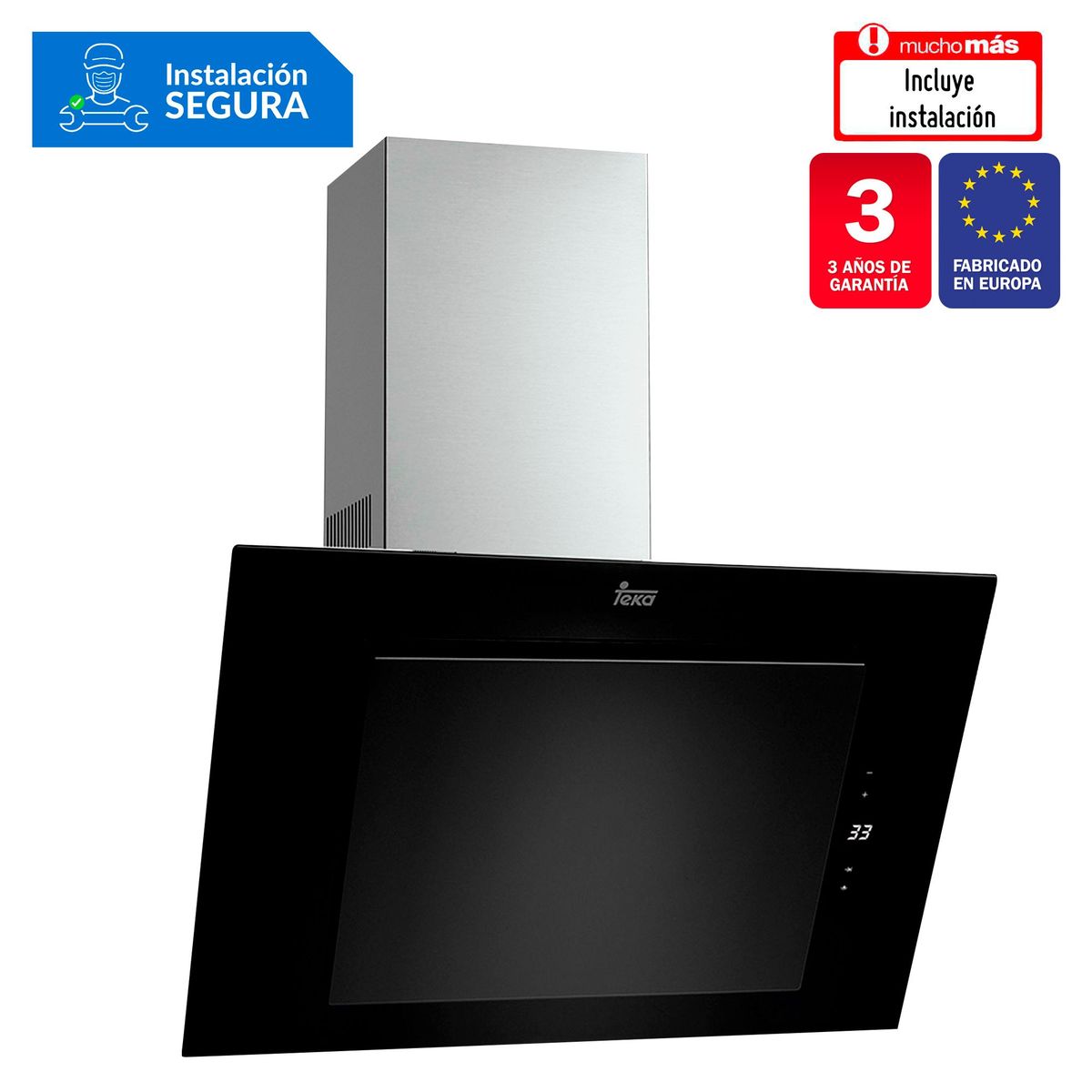 TEKA - Campana DVT 98660 90cm Negro