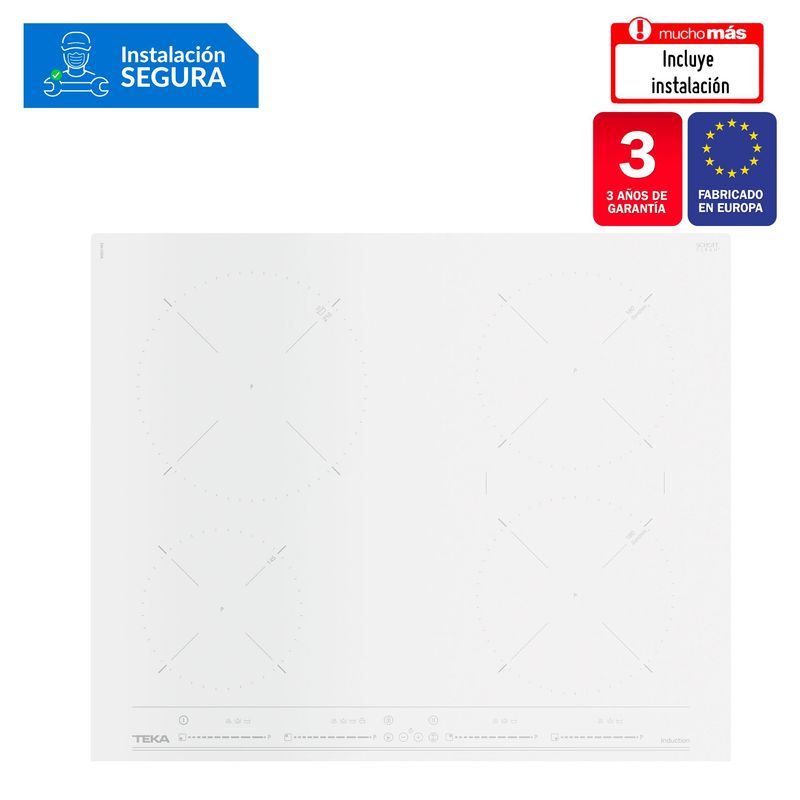 TEKA - Cocina empotrable Eléctrica Teka IZ 6420 X4 Quemadores