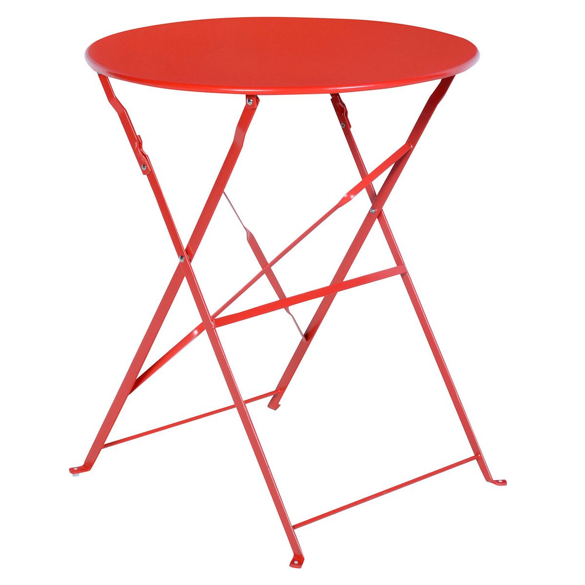 JUST HOME COLLECTION - Juego de balcón Arezzo 2 personas Rojo