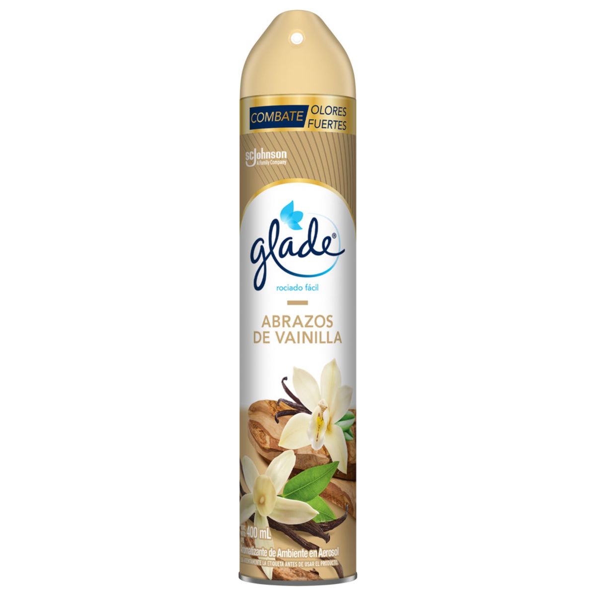 GLADE - Ambientador en aerosol Glade Abrazos de Vainilla 400ml