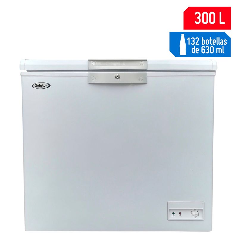 GELATOR - Congeladora Gelator 300 Lt Dual BD-300 Blanco