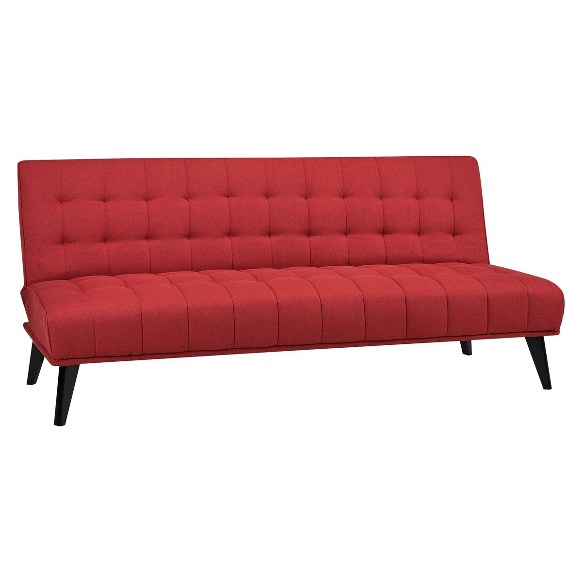 JUST HOME COLLECTION - Sofá Cama Montevideo Rojo 180x86x81