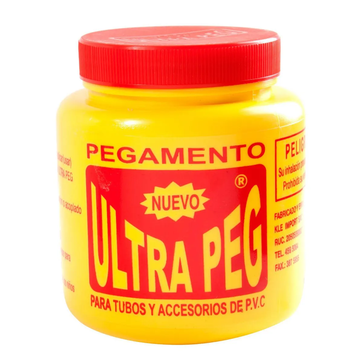 GALUSA - Pegamento para PVC Galusa Amarillo 800 ml
