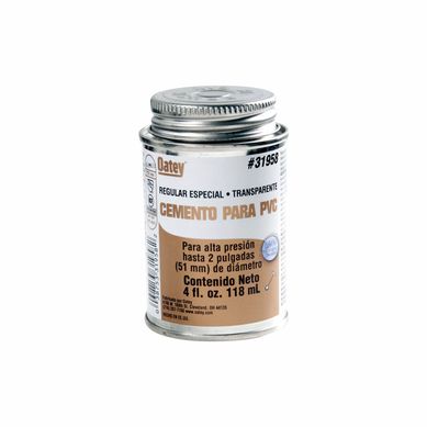 Pegamento para PVC Oatey Dorado 118 ml