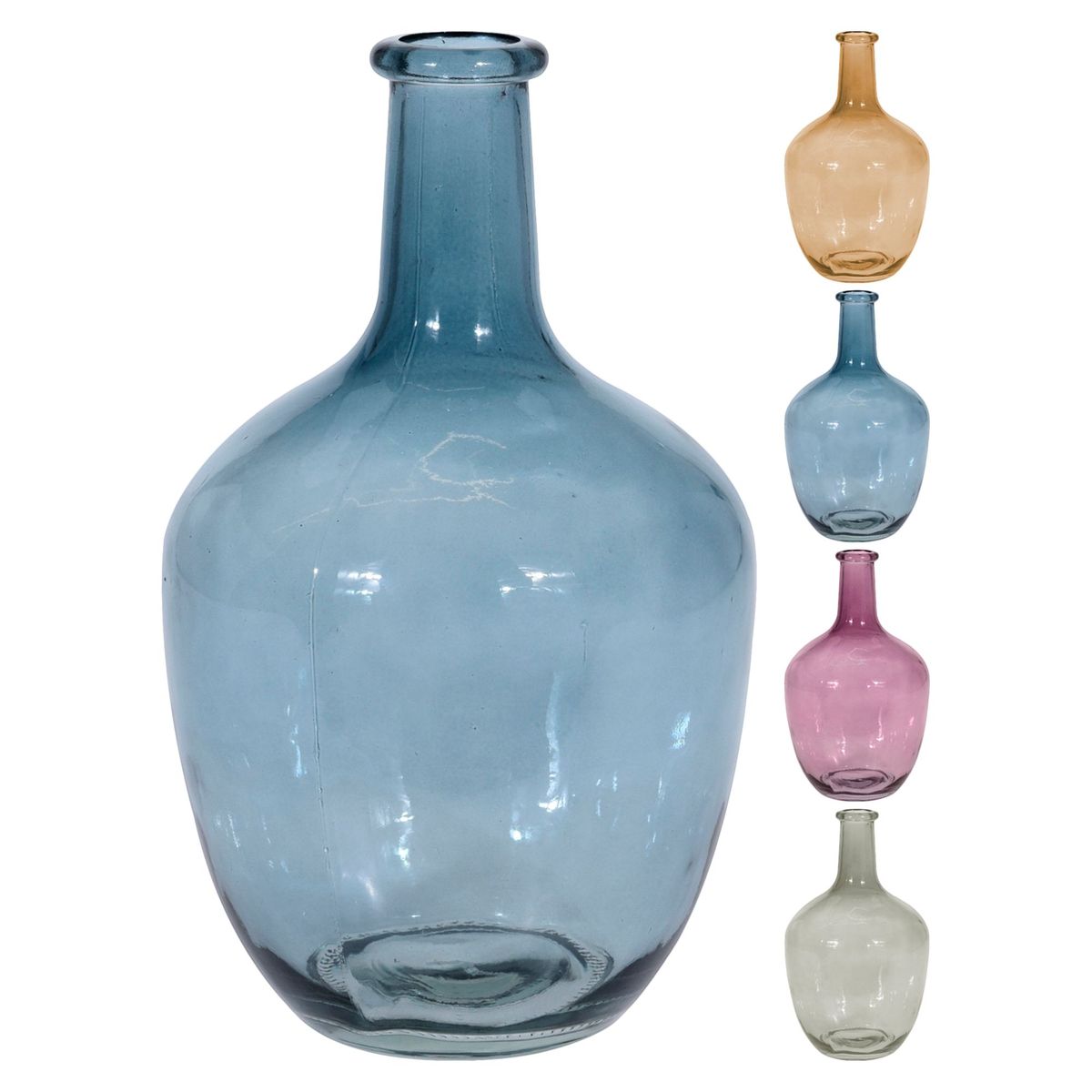 Florero de Cristal 18x30cm, marca JUST HOME COLLECTION - Foto Principal