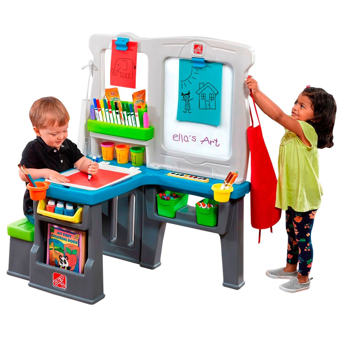 STEP 2 - Centro de Arte con Escritorio y Pizarra