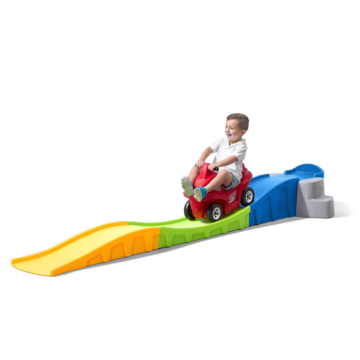 STEP 2 - Mini Montaña Rusa con Carrito Rojo