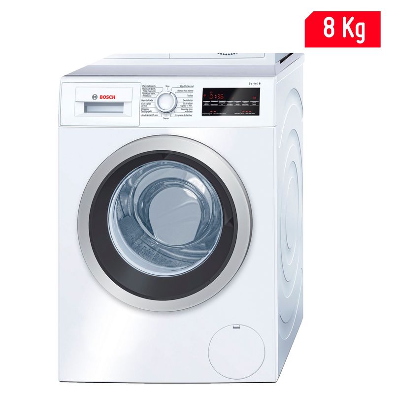 BOSCH - Lavadora Bosch 8 Kg WAT28402PE Blanco