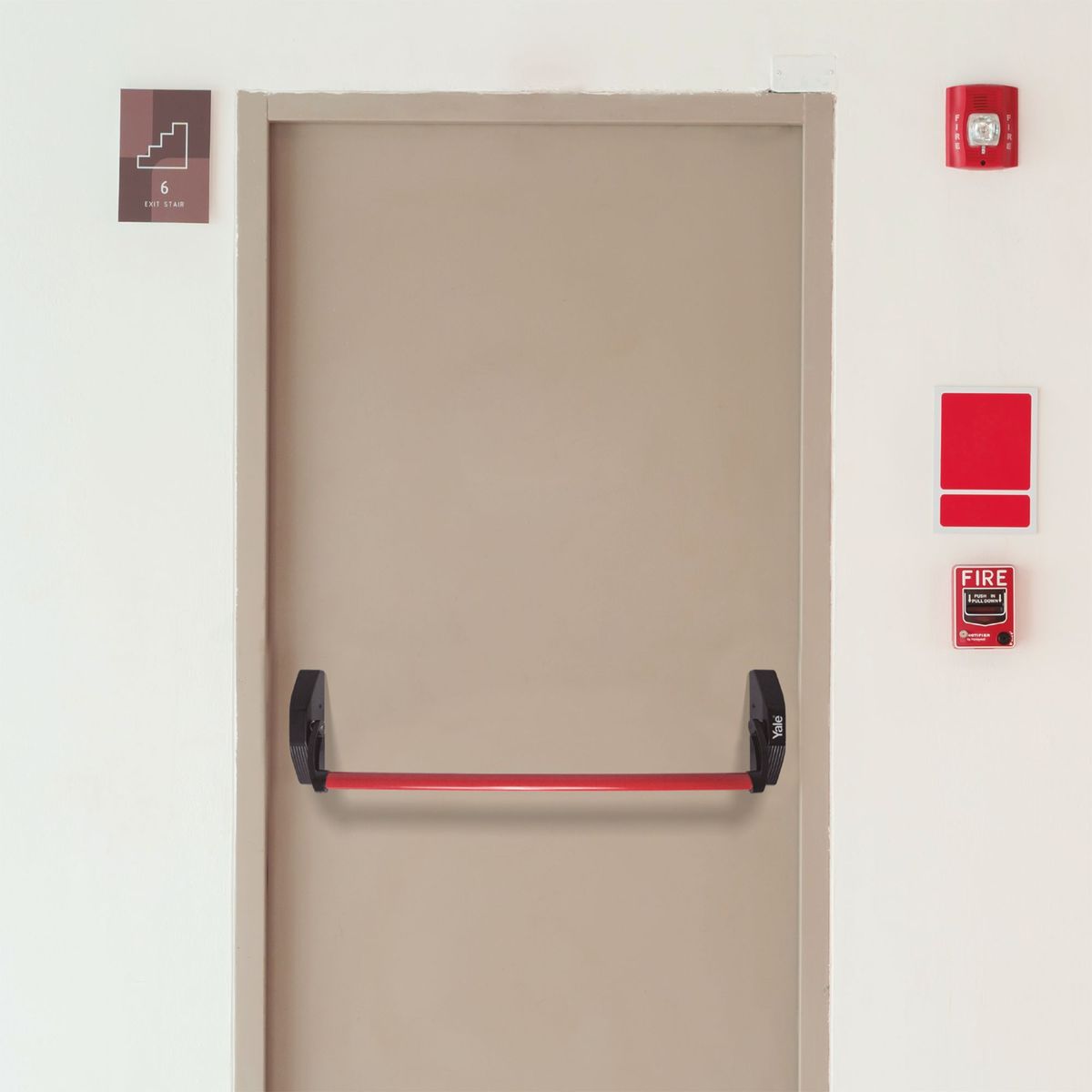 YALE - Barra Antipánico Orlando 1P Yale