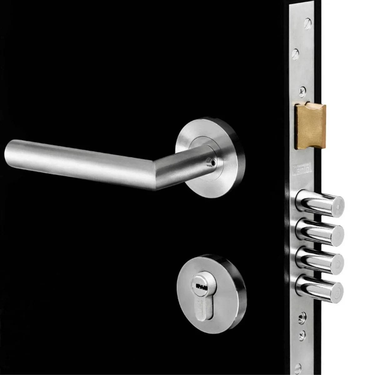 CANTOL - Cerradura de Embutir Principal Estándar Ac Inox Cantol