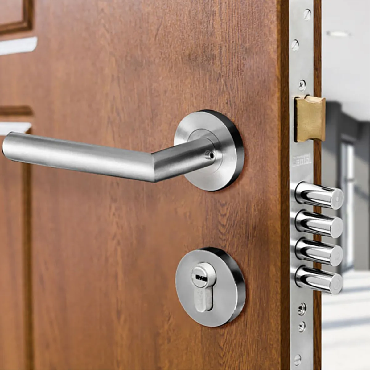 CANTOL - Cerradura de Embutir Principal Estándar Ac Inox Cantol