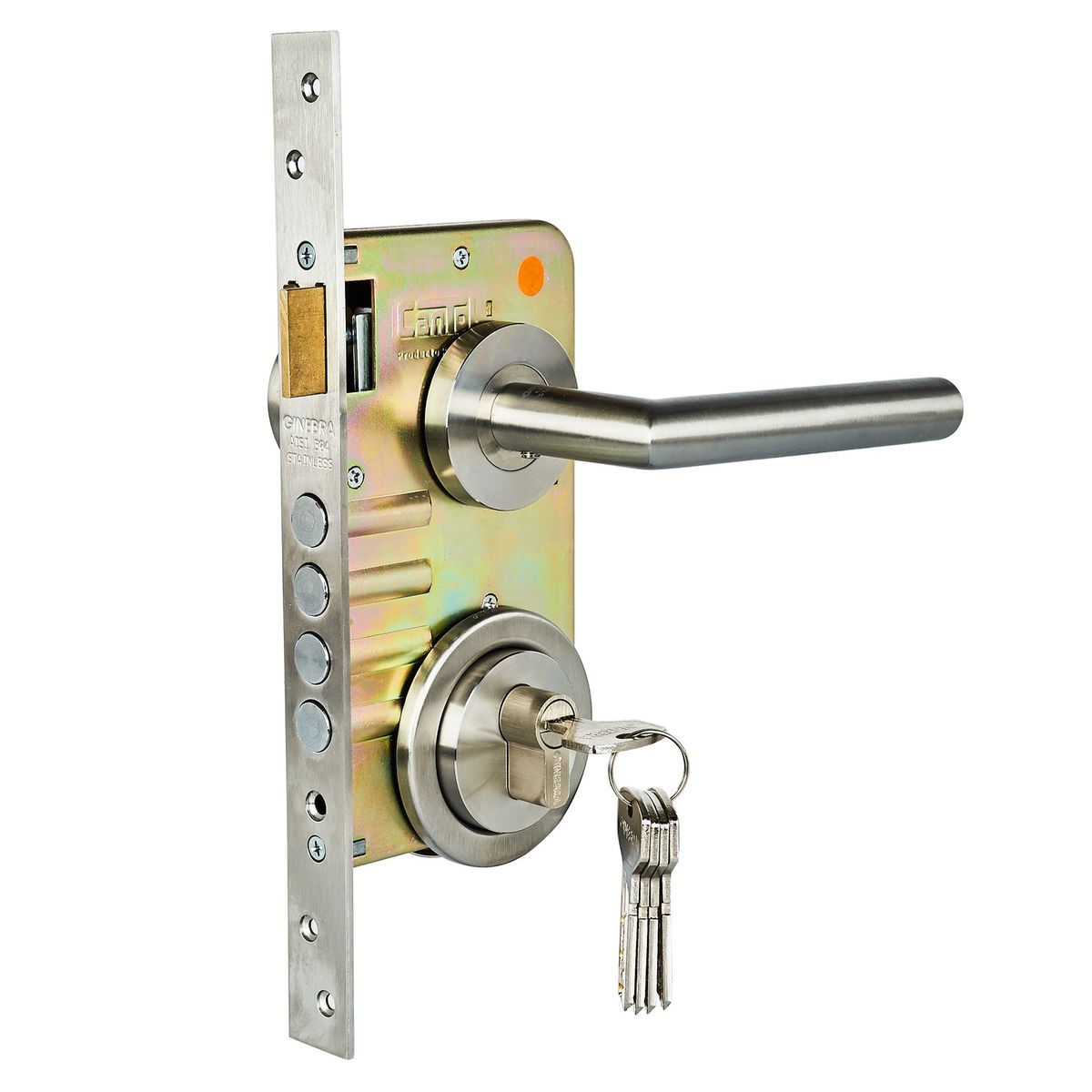 CANTOL - Cerradura de Embutir Estándar Principal Estand Izquierdo Cantol