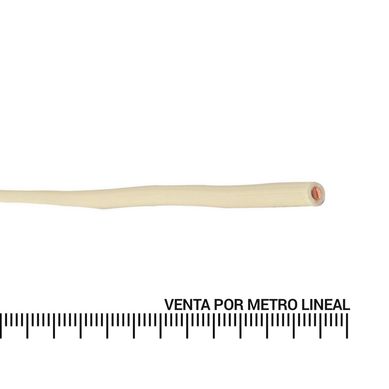 Alambre TW 12 AWG Blanco x metro lineal